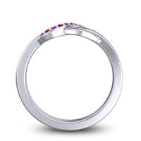 Petite Pave Udardati Ring