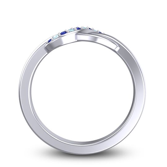 Petite Pave Udardati Ring