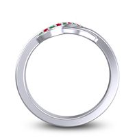 Petite Pave Udardati Ring