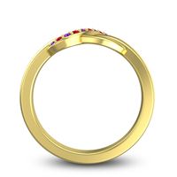 Petite Pave Udardati Ring
