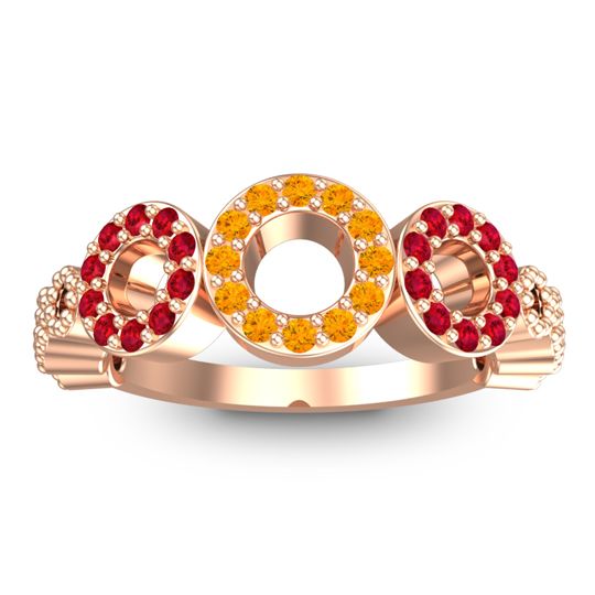 Statement Pave Khadi Ring