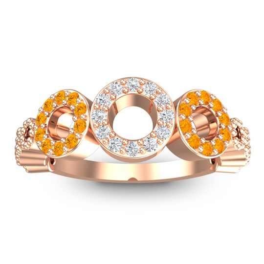 Statement Pave Khadi Ring