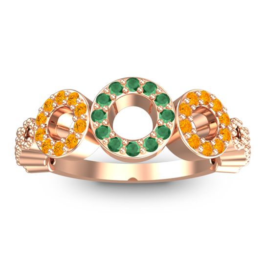 Statement Pave Khadi Ring