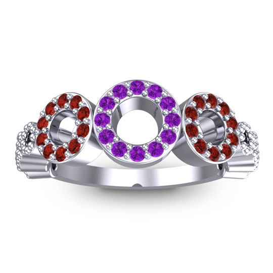 Statement Pave Khadi Ring