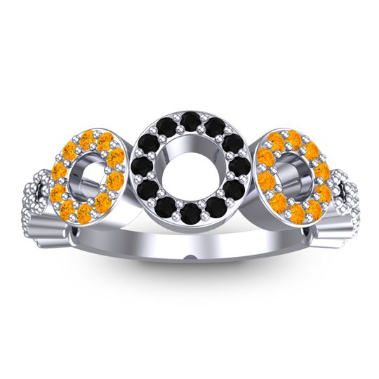 Statement Pave Khadi Ring