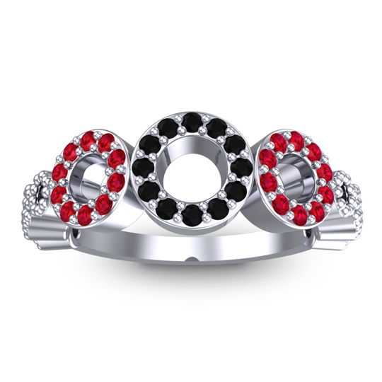 Statement Pave Khadi Ring