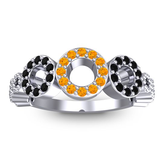 Statement Pave Khadi Ring