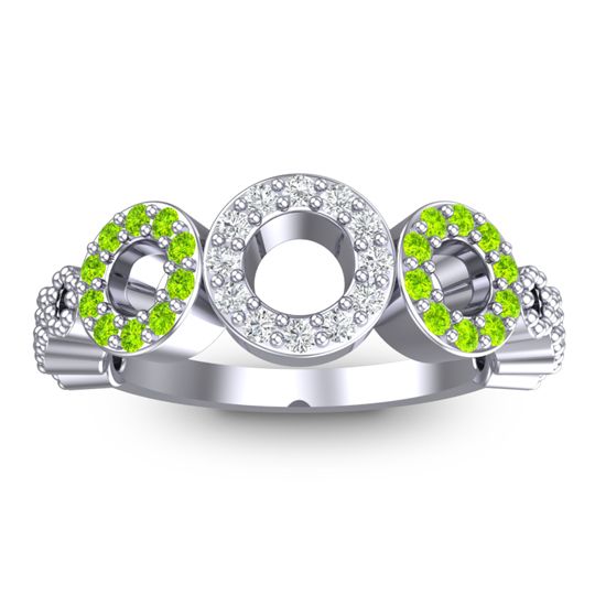 Statement Pave Khadi Ring