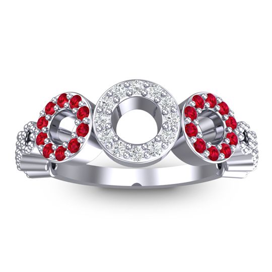 Statement Pave Khadi Ring