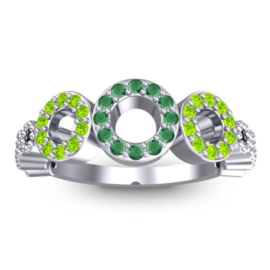 Statement Pave Khadi Ring