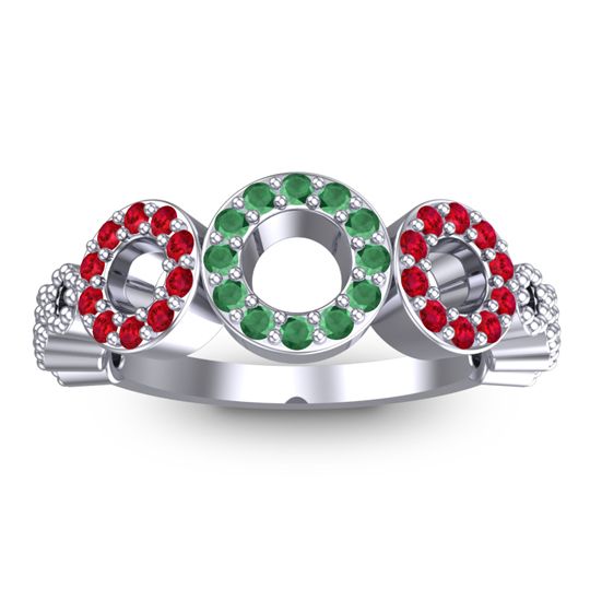 Statement Pave Khadi Ring