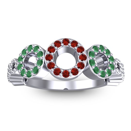 Statement Pave Khadi Ring
