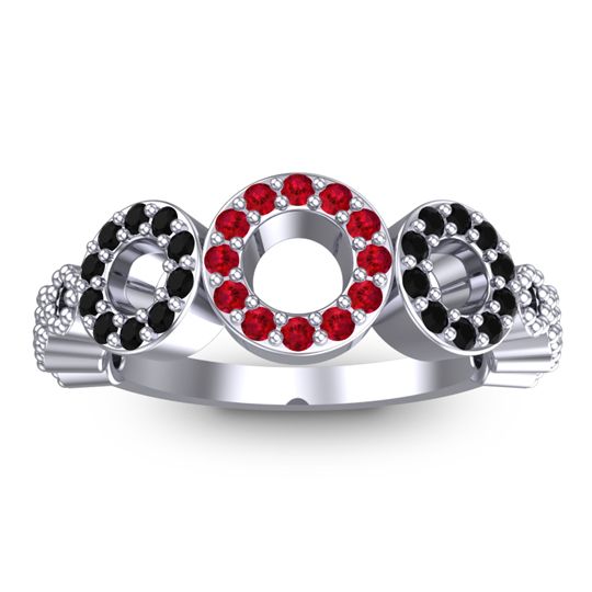 Statement Pave Khadi Ring