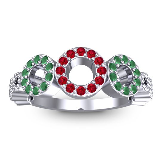 Statement Pave Khadi Ring