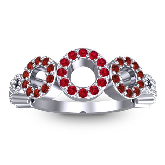 Statement Pave Khadi Ring