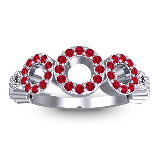 Statement Pave Khadi Ring