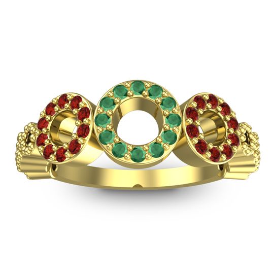 Statement Pave Khadi Ring