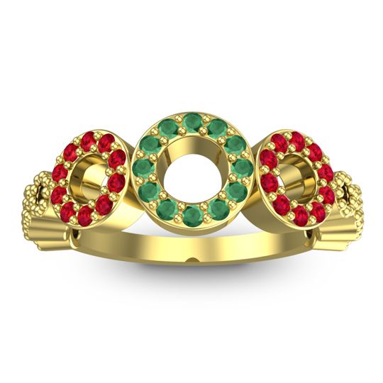 Statement Pave Khadi Ring