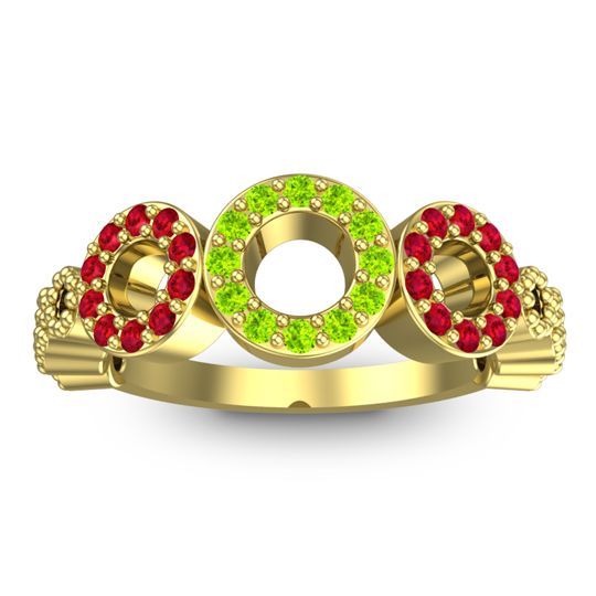 Statement Pave Khadi Ring