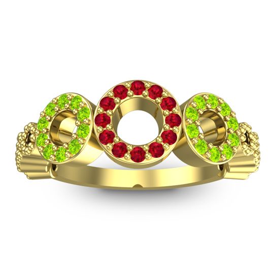 Statement Pave Khadi Ring