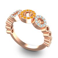 Statement Pave Khadi Ring