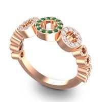 Statement Pave Khadi Ring