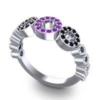 Statement Pave Khadi Ring