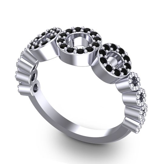 Statement Pave Khadi Ring