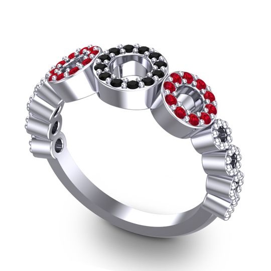 Statement Pave Khadi Ring