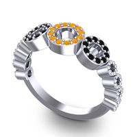Statement Pave Khadi Ring