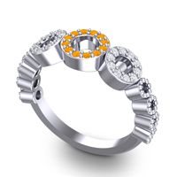 Statement Pave Khadi Ring