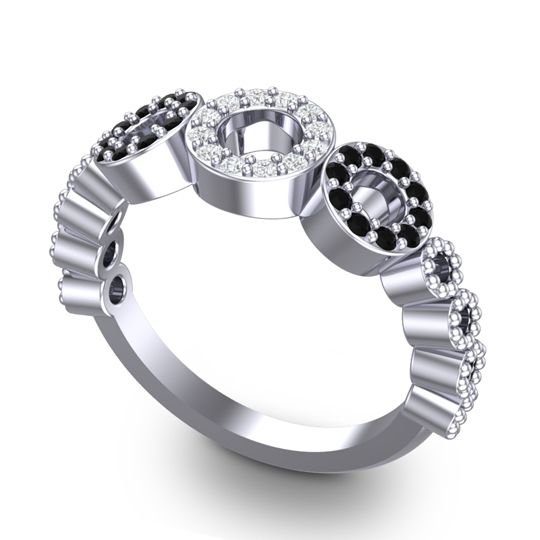 Statement Pave Khadi Ring