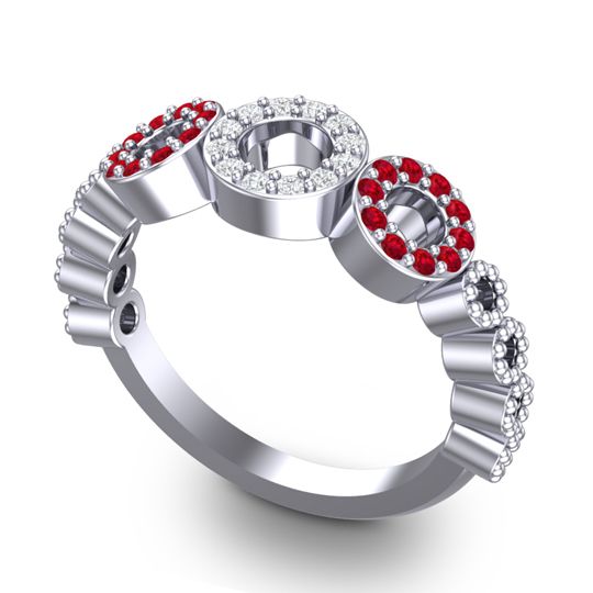 Statement Pave Khadi Ring
