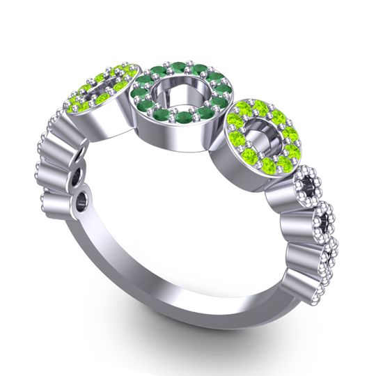 Statement Pave Khadi Ring