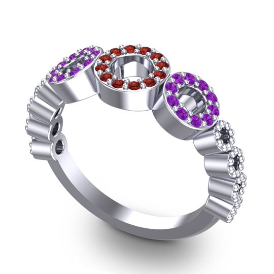 Statement Pave Khadi Ring