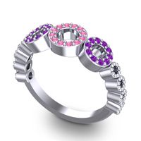 Statement Pave Khadi Ring