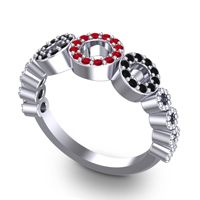 Statement Pave Khadi Ring