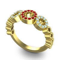 Statement Pave Khadi Ring