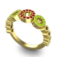 Statement Pave Khadi Ring