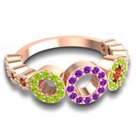 Statement Pave Khadi Ring