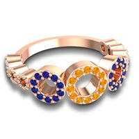 Statement Pave Khadi Ring