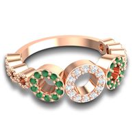 Statement Pave Khadi Ring