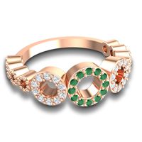 Statement Pave Khadi Ring