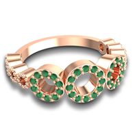 Statement Pave Khadi Ring