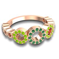 Statement Pave Khadi Ring