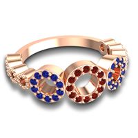 Statement Pave Khadi Ring