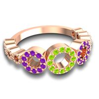 Statement Pave Khadi Ring