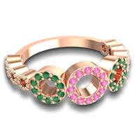 Statement Pave Khadi Ring