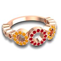 Statement Pave Khadi Ring