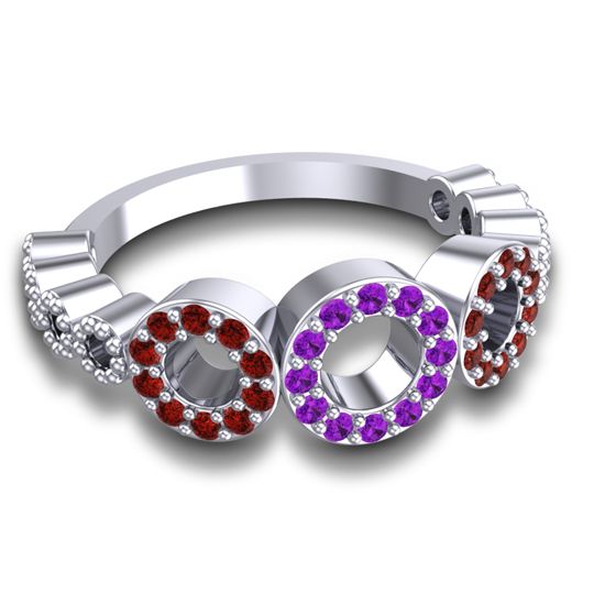 Statement Pave Khadi Ring